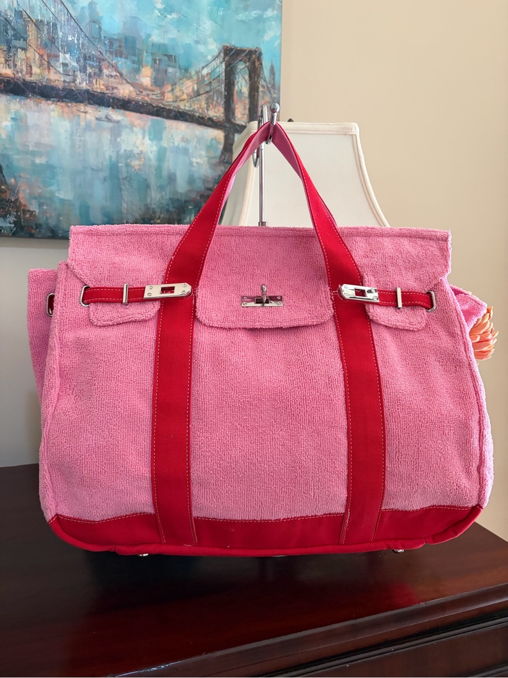 New Sunwin Terry Boatkin Large Tote